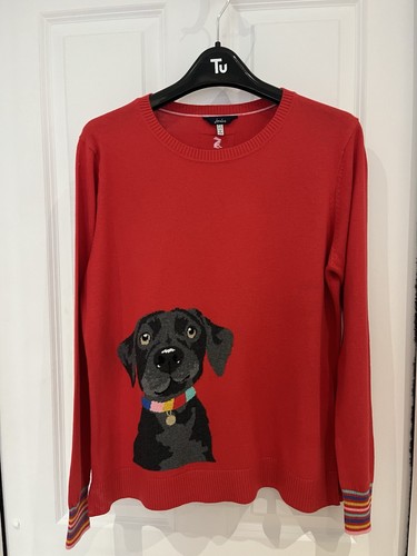 Joules black labrador jumper - joules,