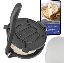 Cast iron tortilla press - iron,
