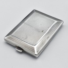 Antique Solid Silver Matchbook
