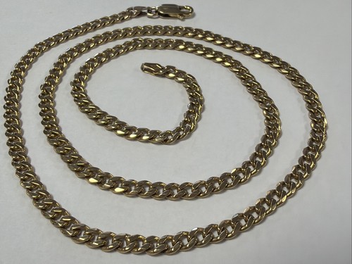 9ct yellow gold - 9ct, curb