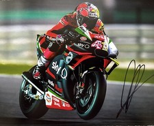 ALEIX ESPARGARO HAND SIGNED 10X8 APRILIA MOTO GP PHOTO + PROOF + COA 2
