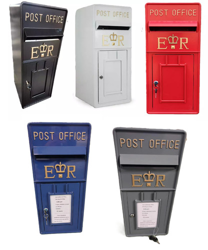 Post box letterbox replica - post,