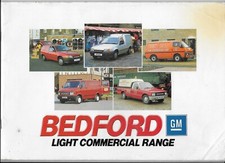 1985 Bedford light commercial range brochure: Astra Van/AstraMax, Midi, CF 2, KB