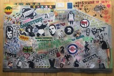Ska wall art banksy meets - wall,