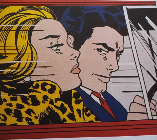 Roy lichtenstein the car - roy,