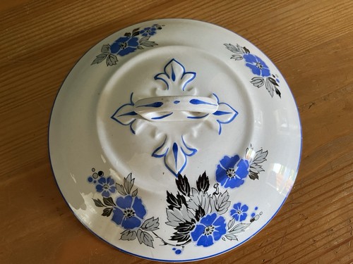 Vintage palissy ware blue and - vintage,