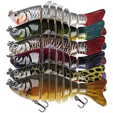 6Pcs Fishing Lures for Bass