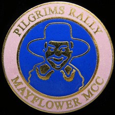 Pilgrims Rally pin badge (r