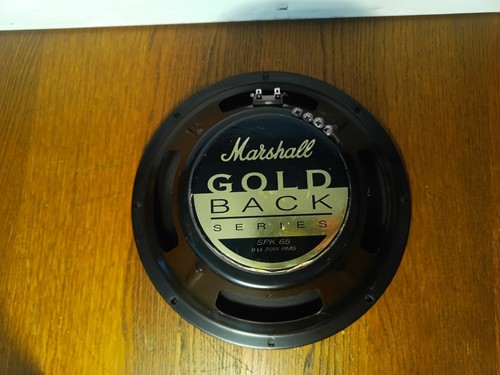 Marshall gold back speaker - gold-back,