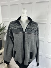 Akca Zipped Fairisle Jumper