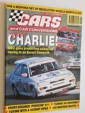 Cars and Car Conversions Magazine September 1993 Escort Cosworth Opel Manta