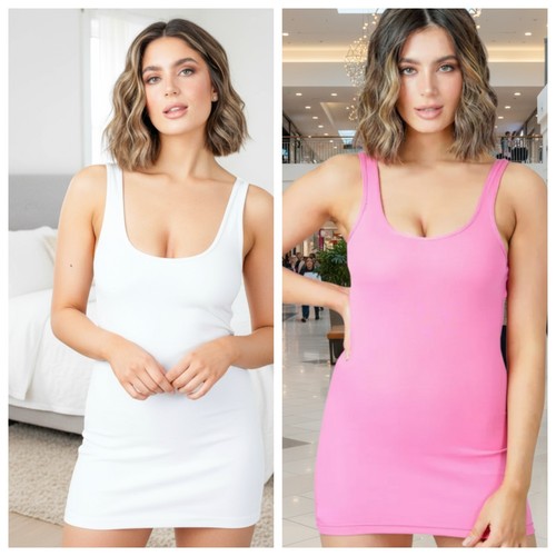 White pink sleeveless - sleeveless, vest