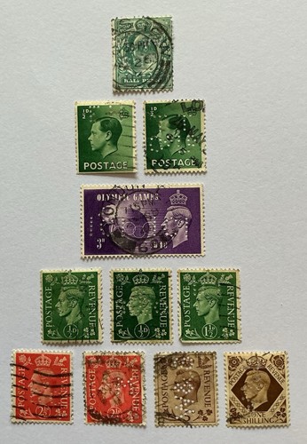 Mixed used stamps with - stamps,