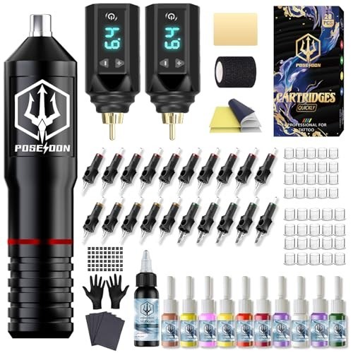 Wireless tattoo pen - wireless, with