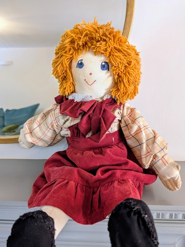 Vintage large handmade - large, raggedy