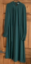 Zara Dark Green Straight Midi