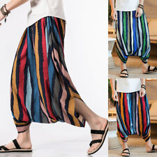 Men Drop Low Crotch Crop Capri