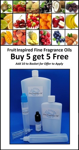 Fruit fragrance oils for soap - fruit,