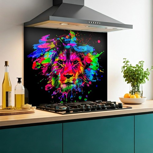 Printed glass kitchen - printed,