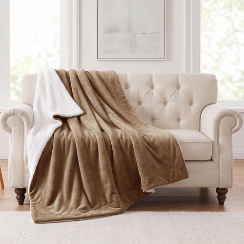 Sherpa fleece blanket - sherpa,
