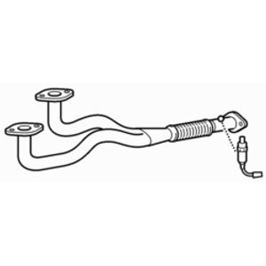 Quality front exhaust pipe for - exhaust,