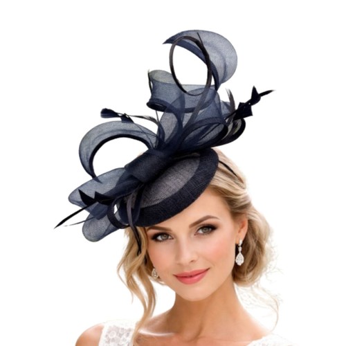 Women pillbox fascinator hat - pillbox,