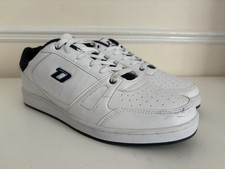 Men’s Vintage Donnay Tennis 03 Trainers White Navy Size UK 12