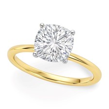 3 Carat Cushion Lab Grown IGI