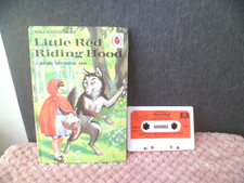 LADYBIRD BOOK  +  CASSETTE  ~ LITTLE RED RIDING HOOD  ~  WLT  40p NET  606D  VG+