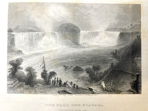 The niagara falls - niagara, 19th