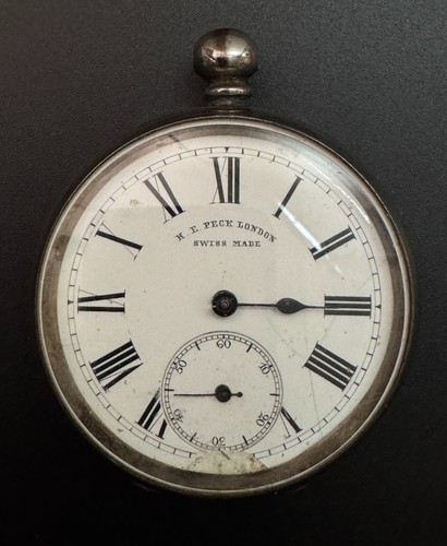 Antique peck hallmarked - h.e,