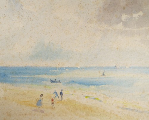 Original watercolour figures - watercolour,, 'figures