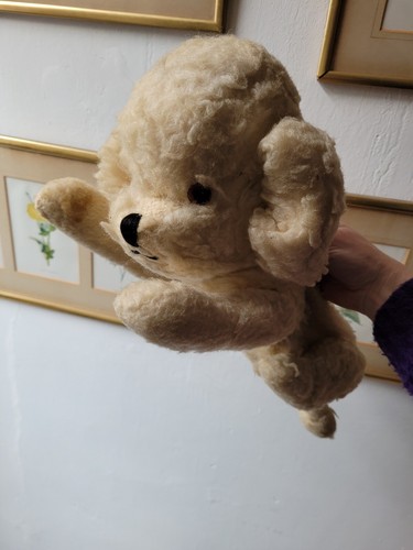 Vintage wool plush - vintage, dog