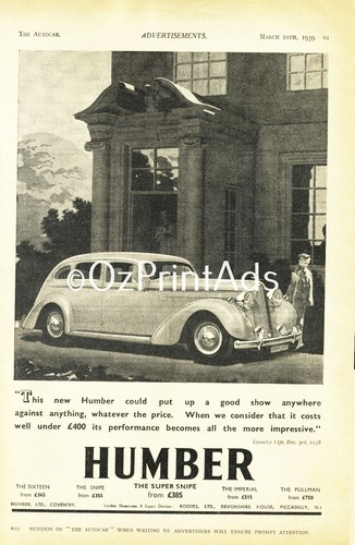 1939 humber super snipe - 1939,