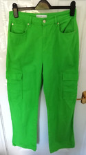 Size 14 Bright Green Wide Leg