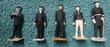 Model soldier spare parts white metal 1:32 LOT 29 SAILORS X 5 PART PAINTED