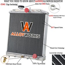 3 Row Aluminium Radiator For