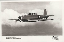 BLACKBURN SKUA REAL PHOTO POSTCARD RPPC RAF ROYAL AIR FORCE PERSEUS ENGINES