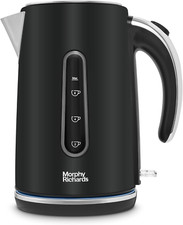 Morphy Richards 1.7L Motive Jug Kettle 3Kw Rapid Boil, Automatic Shut-Off, Boil 