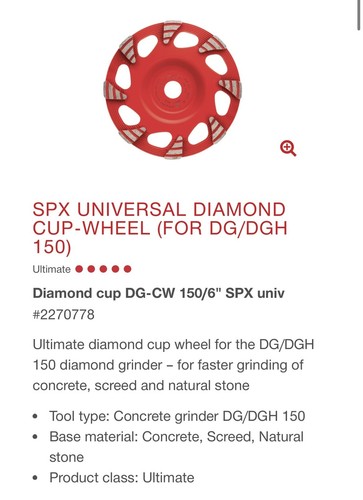 Hilti spx universal diamond - hilti,