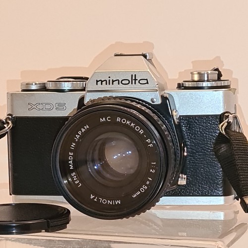 Minolta xd5 35mm camera with - 35mm,