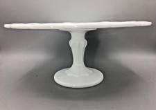 Indiana Milk Glass Pedestal