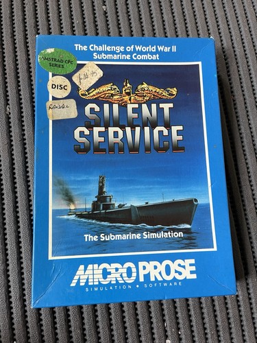 Silent service amstrad cpc - amstrad,