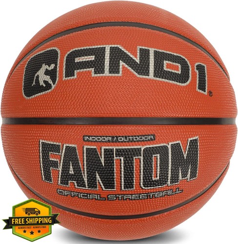 And1 fantom rubber basketball - rubber,