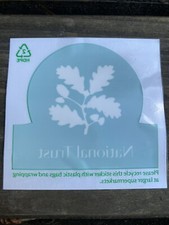 New National Trust Car Sticker