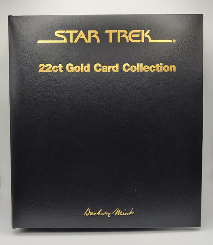 Star trek danbury mint 22ct - danbury,