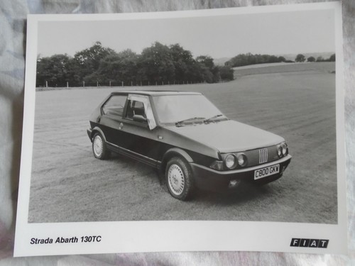 Fiat strada 130tc - fiat, press