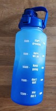 Ombre 2 Litre Plastic Water Bottle Blue /Purple
