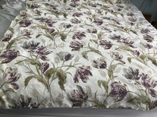 Laura Ashley Linen Blend Gosford Plum Fabric