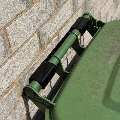 Wheelie bin black - wheelie,